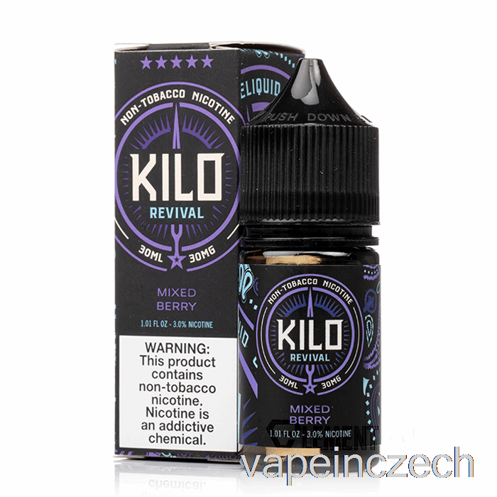 Míchané Bobule - Kilo Soli Pro Oživení - 30 Ml 30 Mg Vape Per